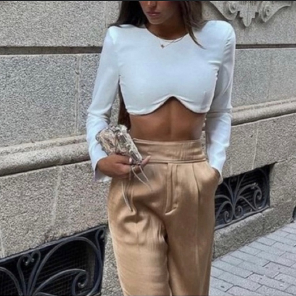 Zara sparkly crop top - 8654/318